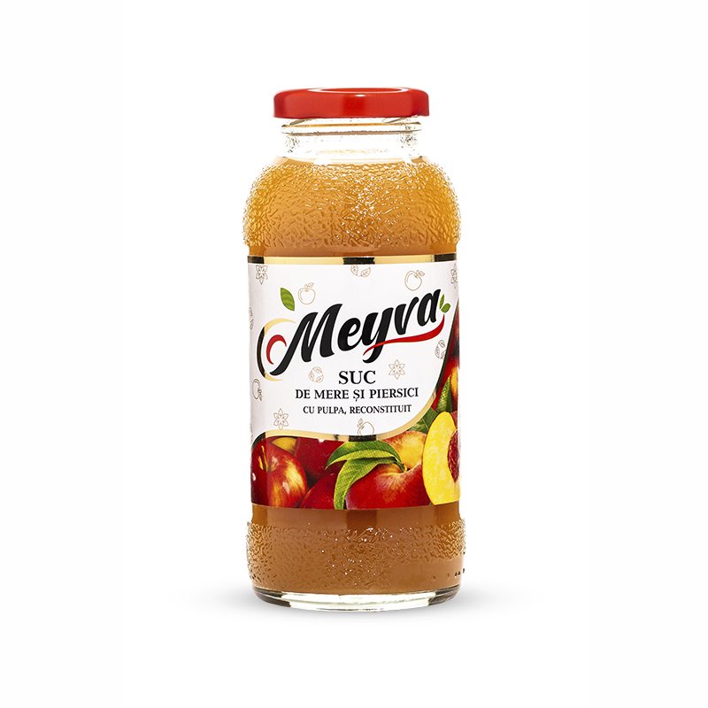 Suc de mere si piersici Meyva 250ml